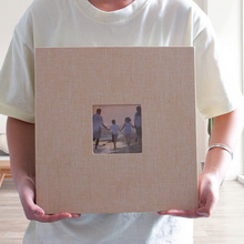 德川  新品布面18寸diy自粘胶相册Photo album跨境热销款现货批发