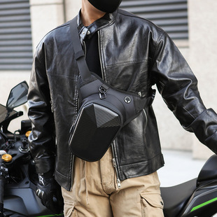 New Tactical Motorcycle Leg Bag Waterproof Rider Waist Bag Riding Motorcycle Crossbody Bag Men's Chest Bag Motorcycle Travel Equipment