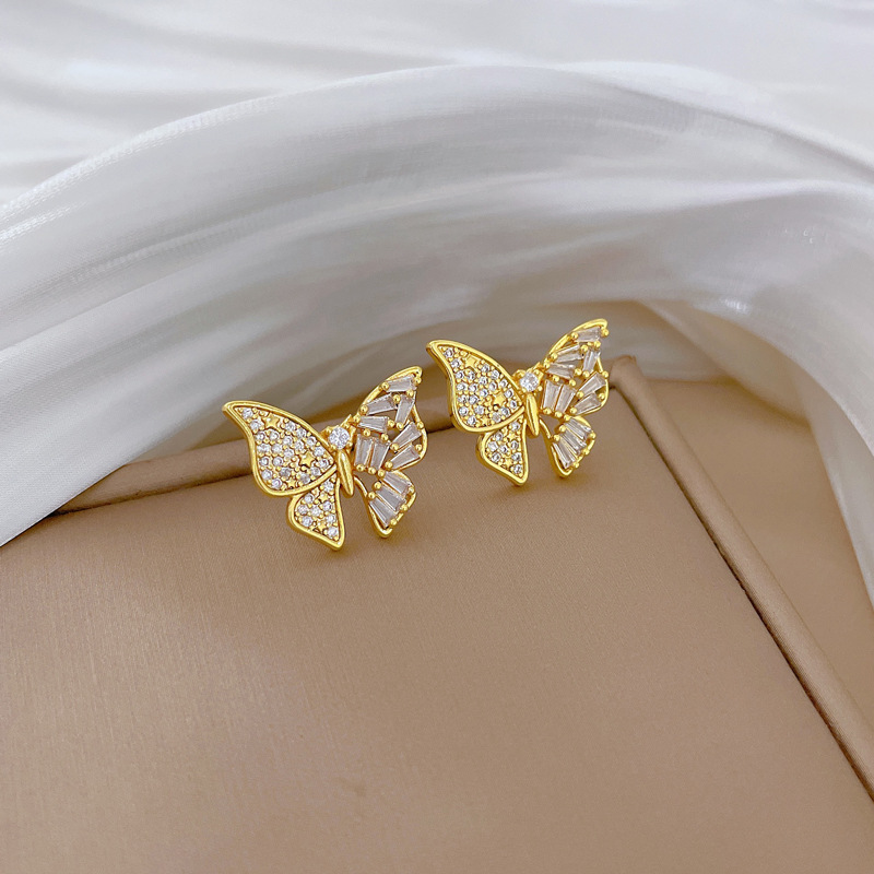 Set collana e orecchini farfalla gioielli stile elegante_voghion.com