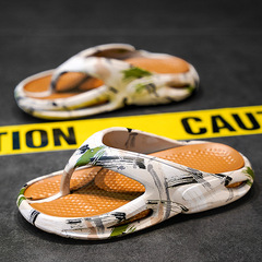 Men's Flip-Flops for Summer, Outdoor Wear, Non-Slip, Durable, Plus Size 46, Ultra-Soft "Squishy" Feel, Beach Sandals Size 45