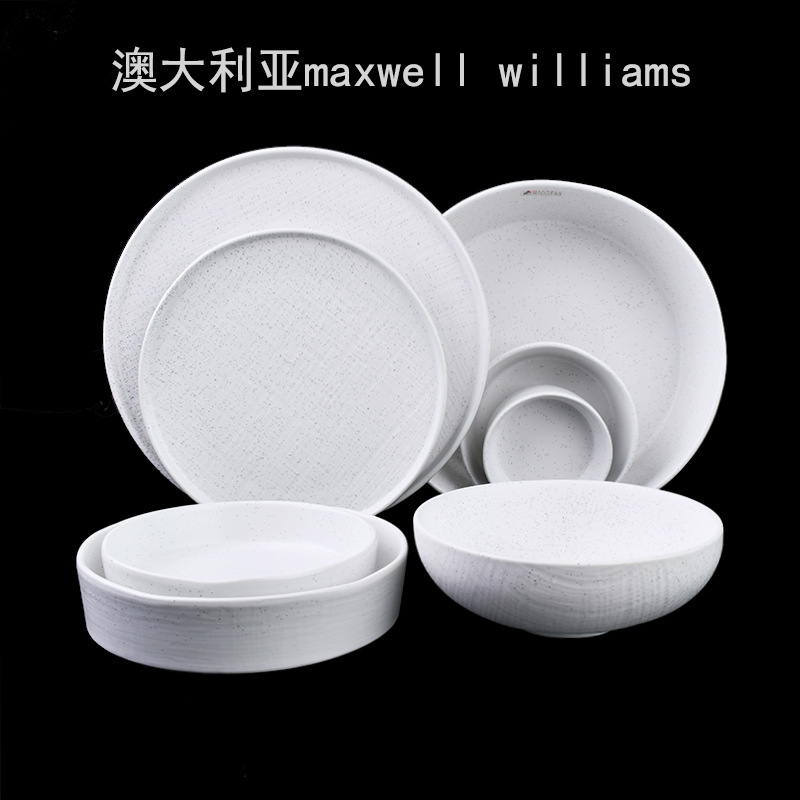 Tazos de sopa grandes utensilios personales para el hogar de cerámica de marca australiana platos de sésamo platos platos