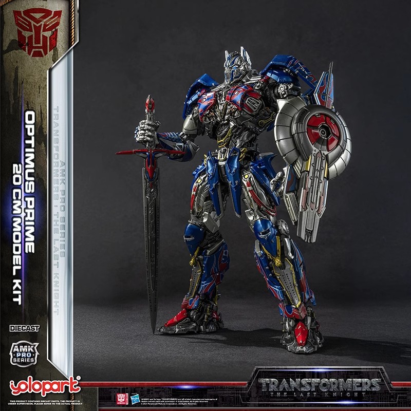 YOLOPARKAMK PRO 변압기 5 마지막 기사 OPTIMUS PRIME ASSEMBLY 수제 사전 조립 이동 가능