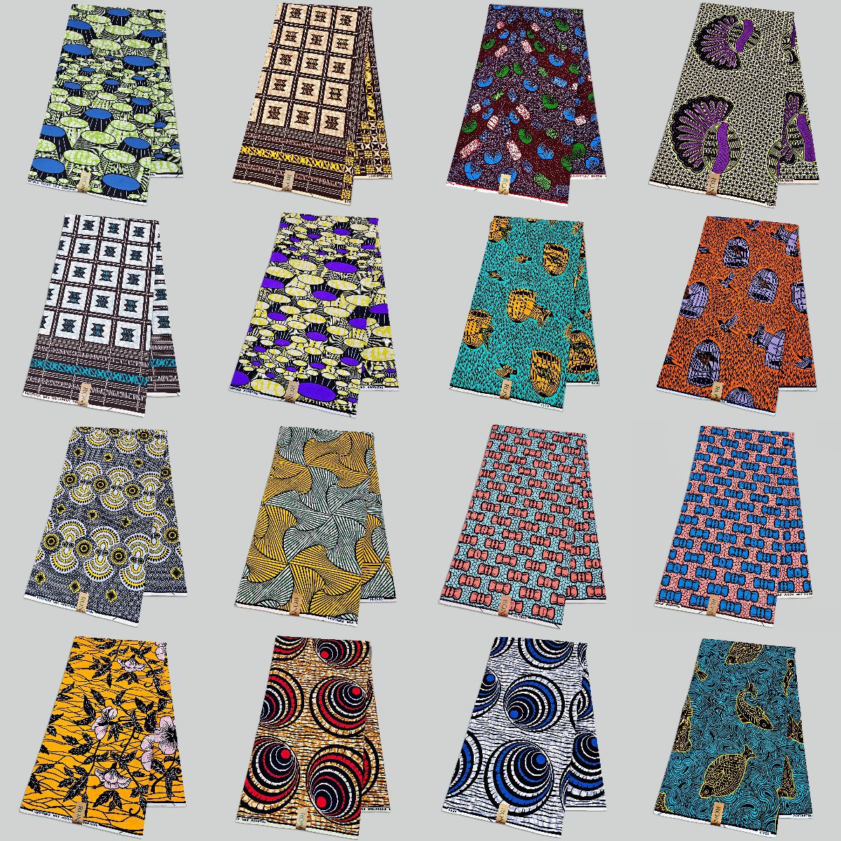 African print wax Ankara fabric非洲蜡染布双面印安卡拉印花棉
