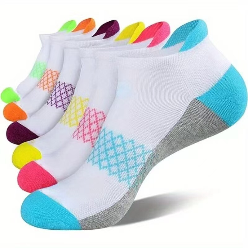 Socks Cross-Border Amazon Temu Xiyin Export Running Shock-Absorbing Sports Socks Shopee Independent Station Socks Cross-Border Amazon Temu Xiyin Export Running Shock-Absorbing Sports Socks Shopee Independent Station