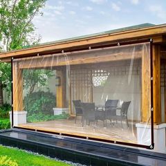 透明多機能防水布PE防水テントベランダ雨よけ屋外フロントプラスチック布防寒クロスボーダー