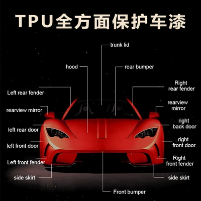 Car paint protective film Cover Ppf Paint Protection Film