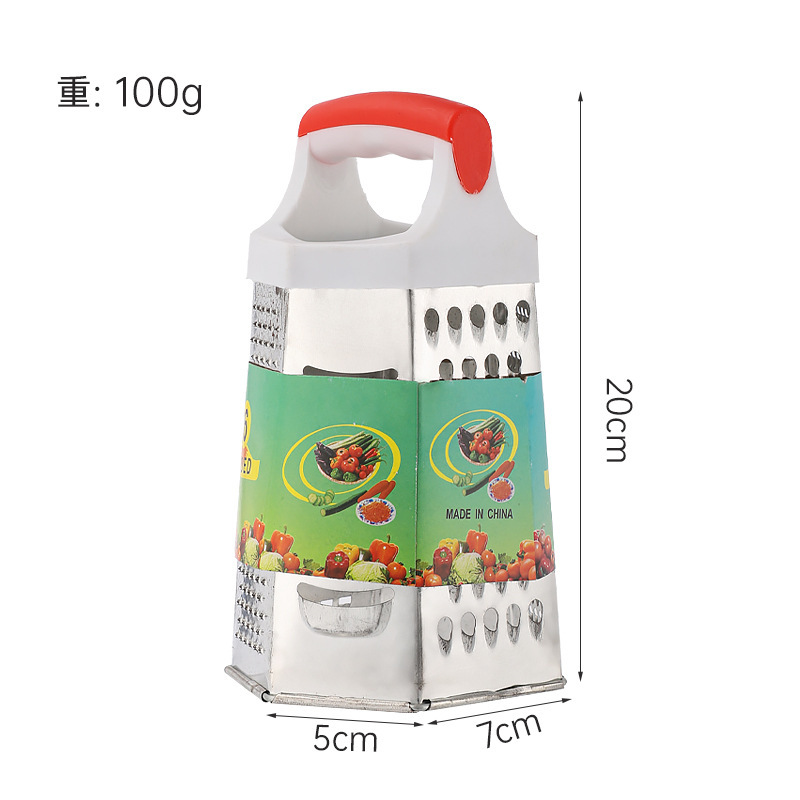 多サイズ四面かんな式ステンレスかんな器家庭用多機能瓜果かんな野菜かんな器|undefined