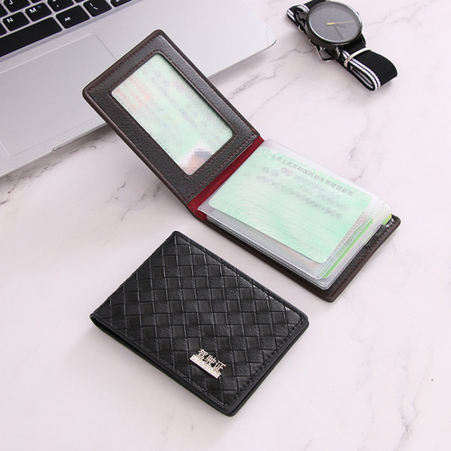 Card holder, card holder, driver's license holder, high-quality woven driver's license, boxed driver's license leather case, driver's license, driver's license book