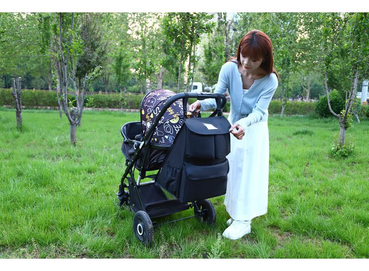 Baby stroller hanging bag, storage bag, baby walking tool, storage bag, baby stroller universal accessory hanging bag, storage hanging bag undefined
