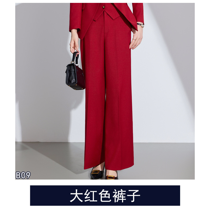 职业装西装套装女秋冬装气质女神范西服珠宝酒店经理美容师工作服|undefined