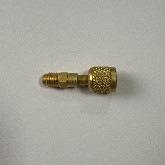 R32左回転ねじ1/4SAE-LHめねじ回転1/4外ねじアダプタR454ABCタンク鋼用|undefined