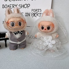 子供服17cm世代マカロン布結婚式ウェディングドレスクリエイティブlabubuスーツセット
