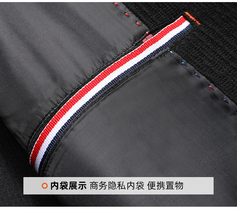 Áo vest nam công sở thường ngày co giãn chống nhăn dáng ôm một hàng hai cúc — Màu cà phê nhạt, màu đen chi tiết 23