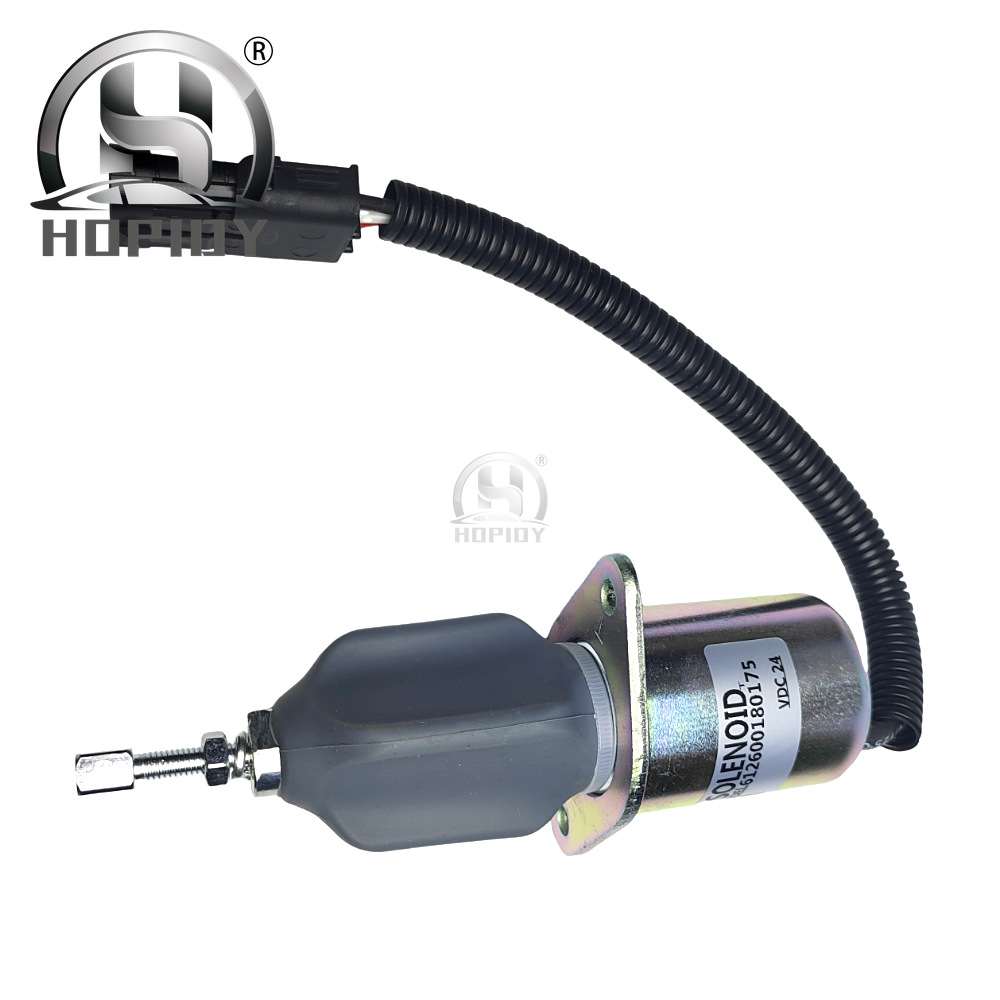 24V 612600180175 válvula solenoide de extinción Weichai