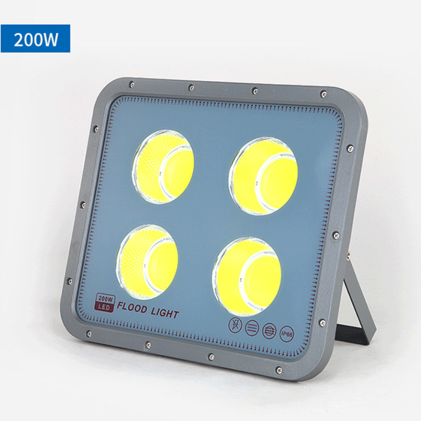 8077 al aire libre impermeable Luz de inundación reflector sitio de construcción cuadrado iluminación LED 50w100w200w luz del jardín