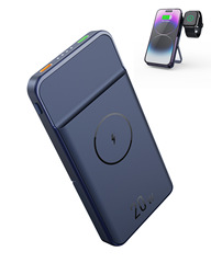 New magnetic power bank 10000mAh magsafe wireless charger three-in-one wireless charger