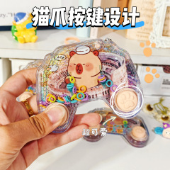 儿童套圈圈游戏机水机益智水中套圈经典小玩具掌上减压游戏机礼品