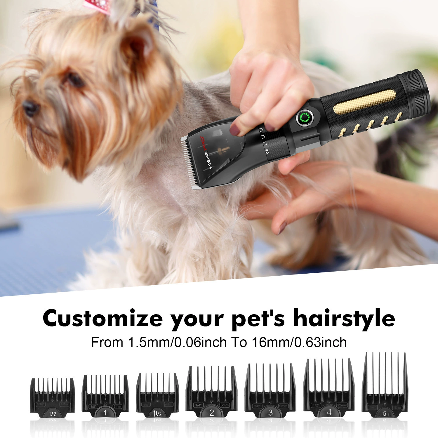 Производители оптовая продажа собачьих электрических ножниц трансграничный электрический толкатель большой мощности для стрижки волос металла бритья для домашних животных