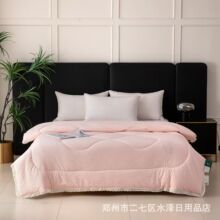 新款保罗泡泡纱冬被2*2.3米加厚礼品被子礼盒装福利活动礼品