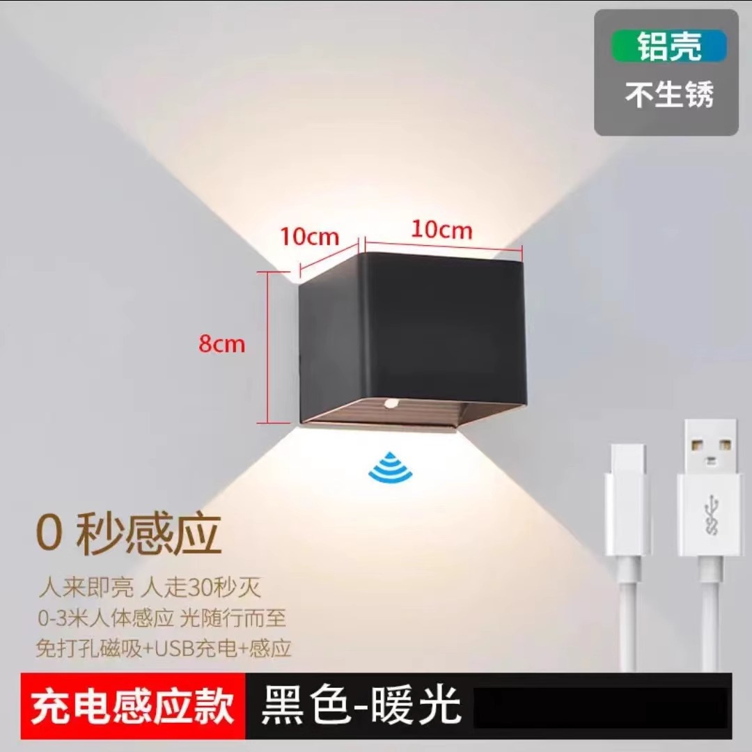 10*8cm/3w charging model + black 4000 mah, no need to connect to power (indoor)
