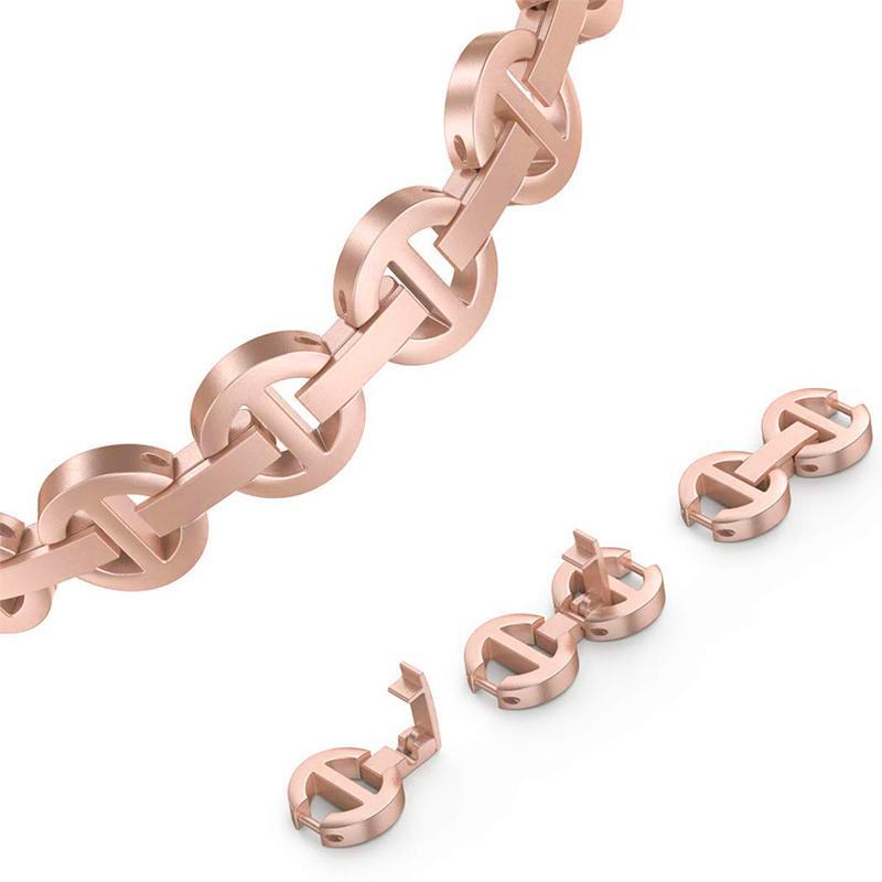 Correa de acero inoxidable con diamantes para Apple Watch 42 - 49mm S10 generación general suministro directo de fábrica