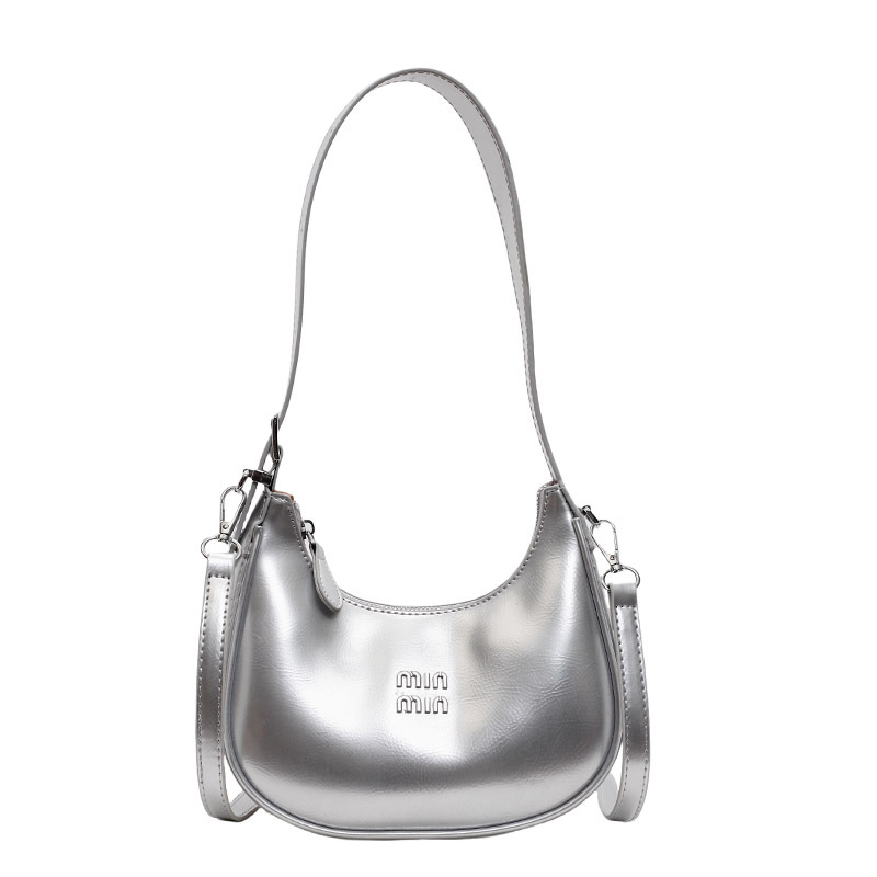 Bolsos de axila de nicho de moda para mujer 2025 nuevo bolso de bola de masa de cercanías con textura versátil, bolso de hombro de alta gama