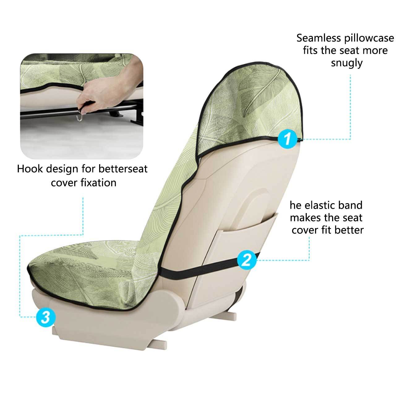 Car seat towel cover front seat protector suitable for gym and exercise, universal for all seasons, car use 132