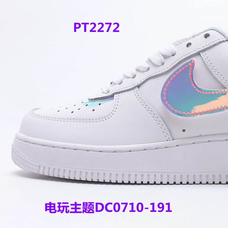 Putian Shoes чистый Air Force 1 MID Air Force No. 1 Sneve Shoes повседневная обувь мужская и женская студенческая спортивная обувь