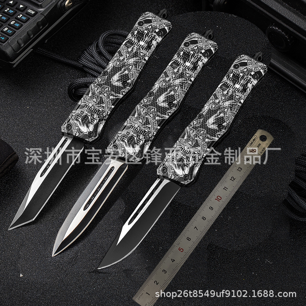 热销微技术蝴蝶BM3300 BM3310 CNC伤齿龙折刀小刀户外野营EDC工具