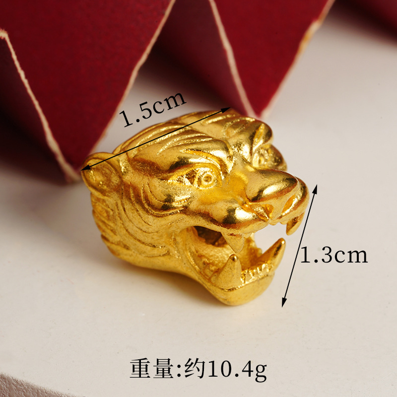 China Feng Gu Fasha oro leopardo accesorios joyas de cabeza diy hombre y mujer con leopardo de oro fabricantes de joyas Yiwu