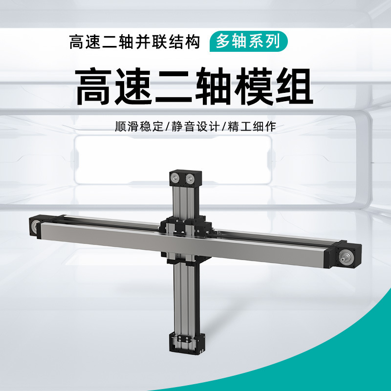 T-40W High-Speed Parallel Synchronous Belt Module, Two-Axis Linear Parallel Robot, High-Speed Two-Axis Linear Module
