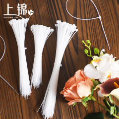 Floral Wire Ties, Round Flower Bouquet Ties, White Nylon Rope, Flower Wrapping, Floral Wrapping Supplies