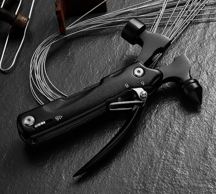 Multifunctional Camping Tool Hammer, Portable Car Emergency Hammer, Car Emergency Safety Hammer Gadget