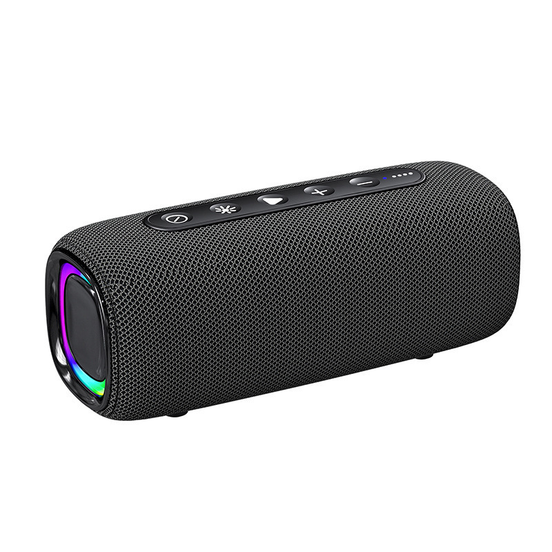 新しいワイヤレス Bluetooth スピーカー屋外防水ポータブル RGB 照明シリンダーオーディオ超サブウーファー|undefined