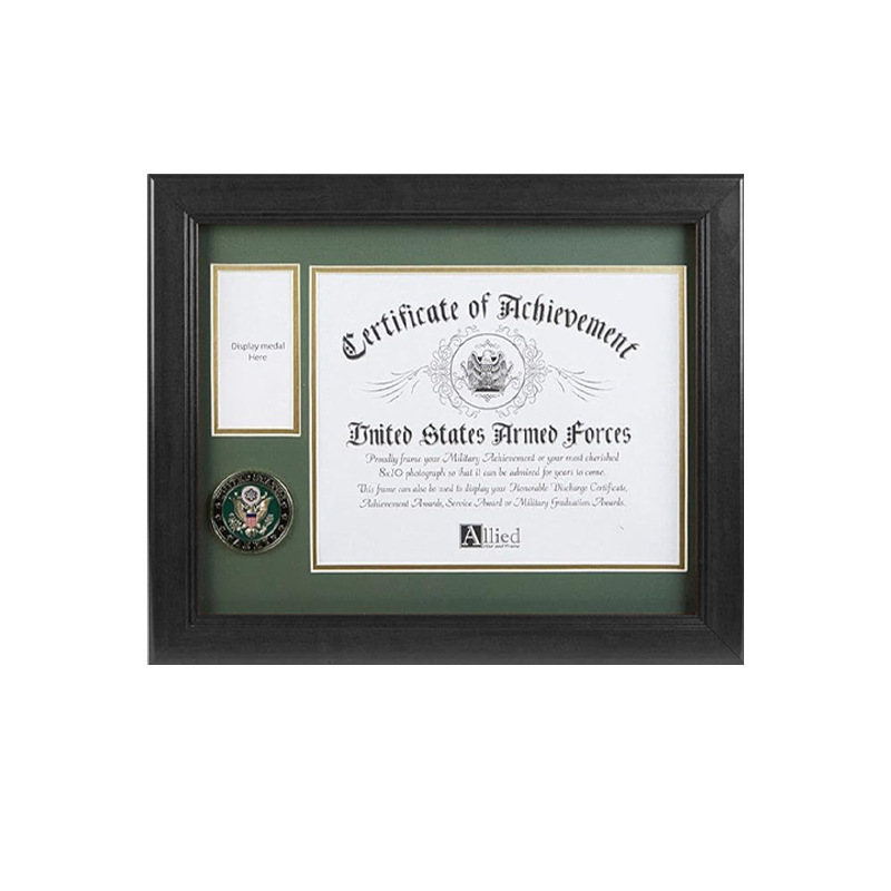 Customized Stereo Photo Frame Marathon Mdf Handmade Wooden Medal Display Frame Storage Box Badge Table Hanging Wall