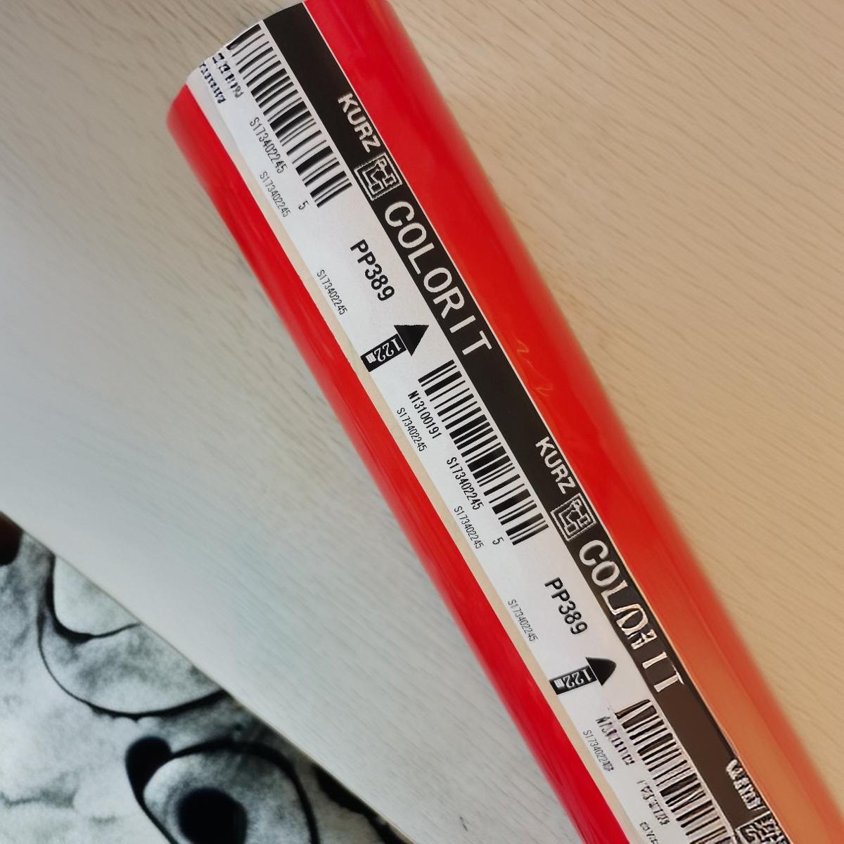 �绯����KURZ PP303389����ɫ�̽�ֽ�����ABS����PP�̽�Ĥ ɫ��