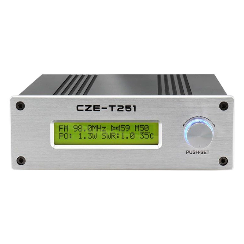 Прямая поставка с завода CZE-T251 25 Вт высококачественный беспроводной FM-стерео передатчик/Автономный Передатчик