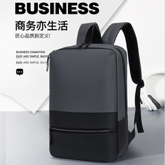 ビジネスバックパックメンズハイエンドビジネストラベルバックパック旅行通勤大容量学生スクールバッグ印刷可能なロゴ