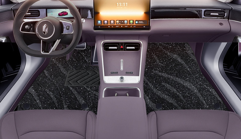 Suitable for Shangjie Z7/Z7T, full-cover trunk mat, modified decorative leather protective mat, accessories and supplies