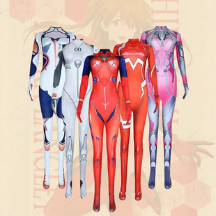 Halloween Bodysuit Dva Daji Zero Two02 Abaya Ayaka Rei Cos Evangelion