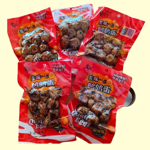 Jinxiangyuan delicious quail eggs 90g spicy flavor quail eggs casual snacks quail eggs wholesale