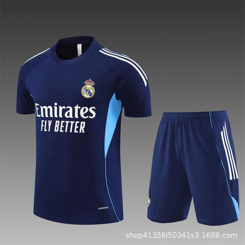 2627 temporada Barcelona Real Madrid Argentina Brasil España fútbol de manga corta trajes de entrenamiento para adultos equipo nacional