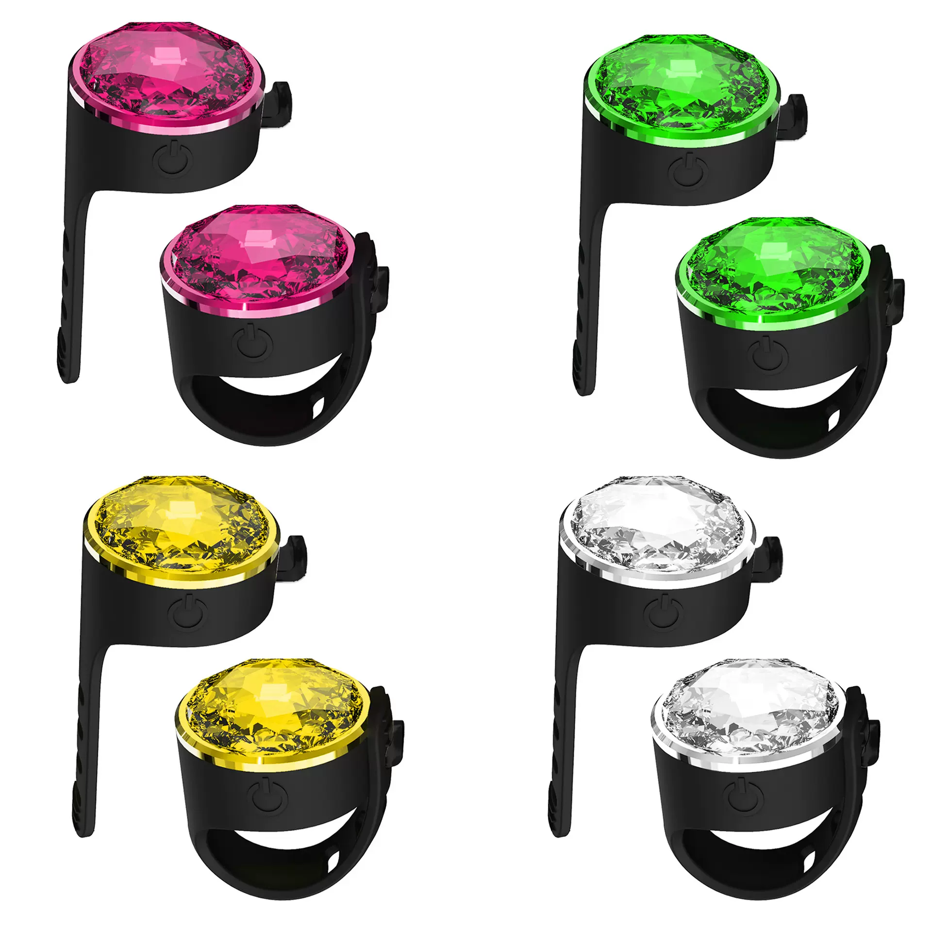 2025电商质量新款IPX5充电宠物灯多功能宠物吊坠灯硅胶宠物警示灯