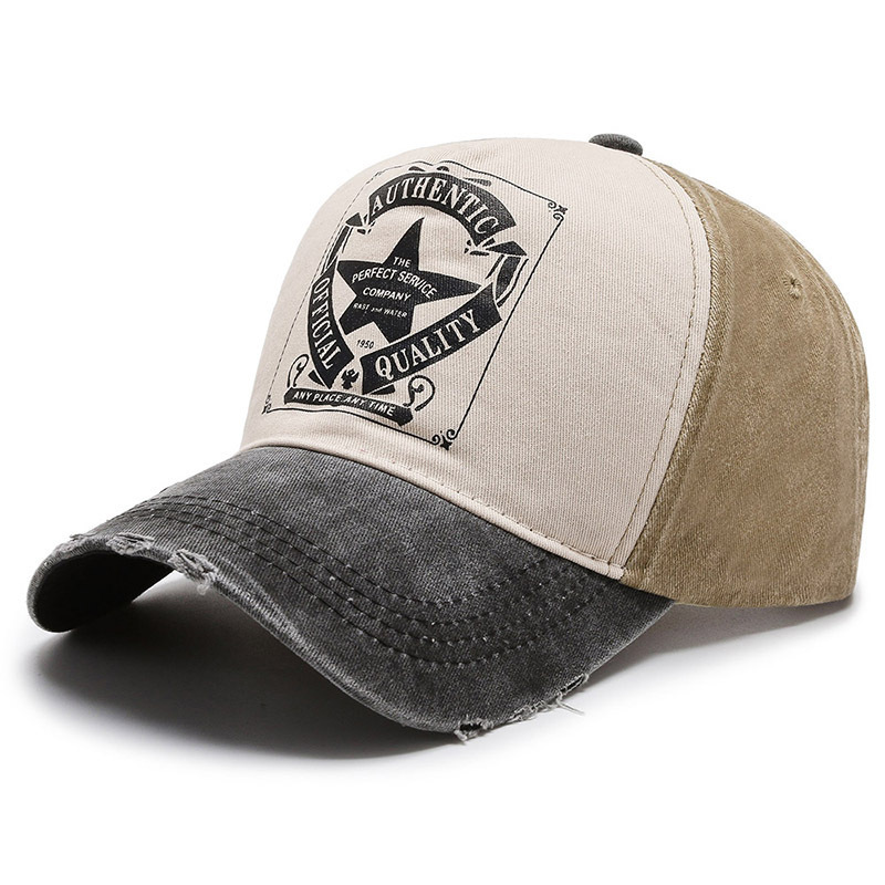 Chuanyun Unisex Frühling und Herbst Koreanische Ausgabe Trendige Herren Outdoor-Sport-Baseballmütze Freizeit Sun Duck_voghion.com