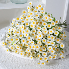 30 head daisy simulation flowers chamomile cosmos home photography decoration wild African daisy bunch wholesale