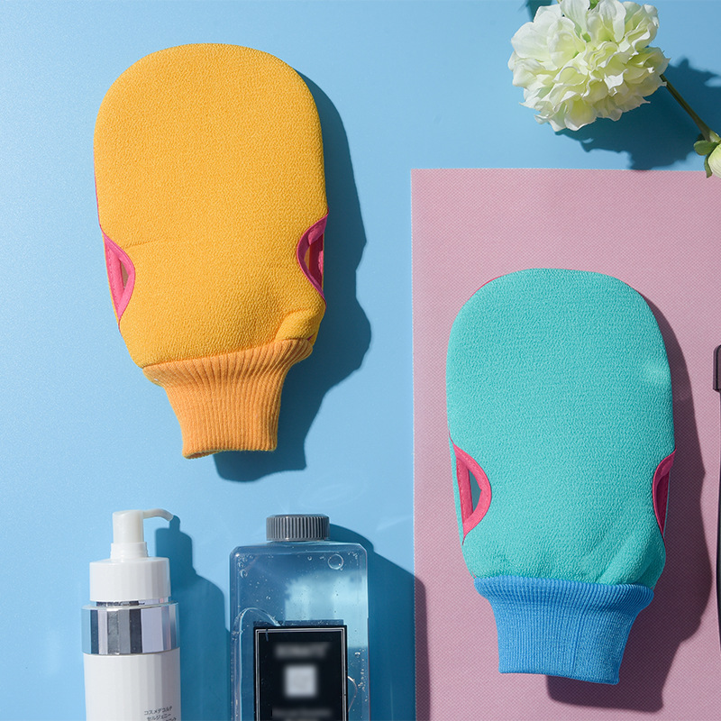 Toalla de baño de la muchacha noble Toalla de baño para adultos fábrica al por mayor de nuevo frotar barro quitar guantes de baño