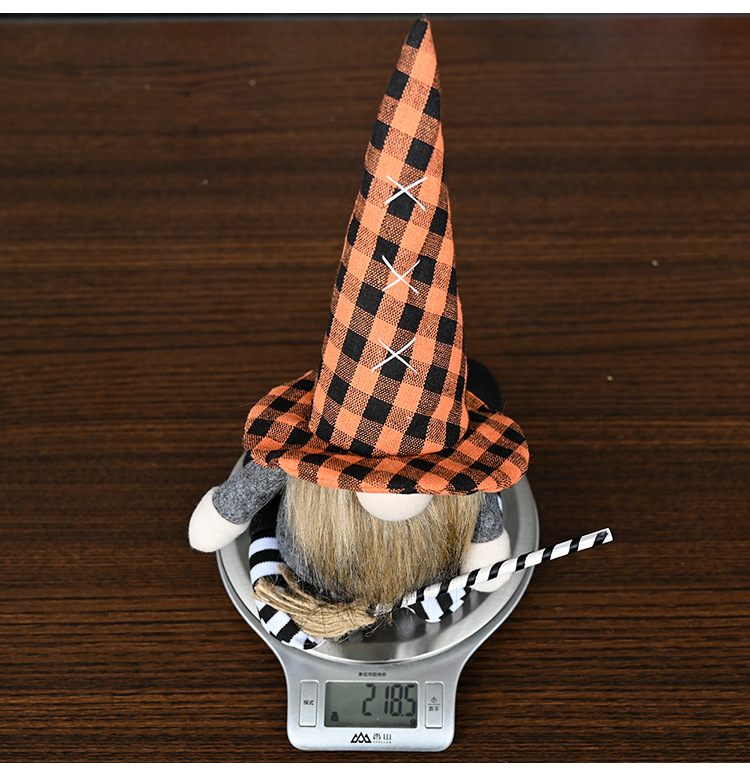 400g Weight Nonwoven Material Halloween Festival Multicolor, Black Color Wholesale Halloween Hanging Legs Rudolph Faceless Doll Decoration Nihaojewelry 12