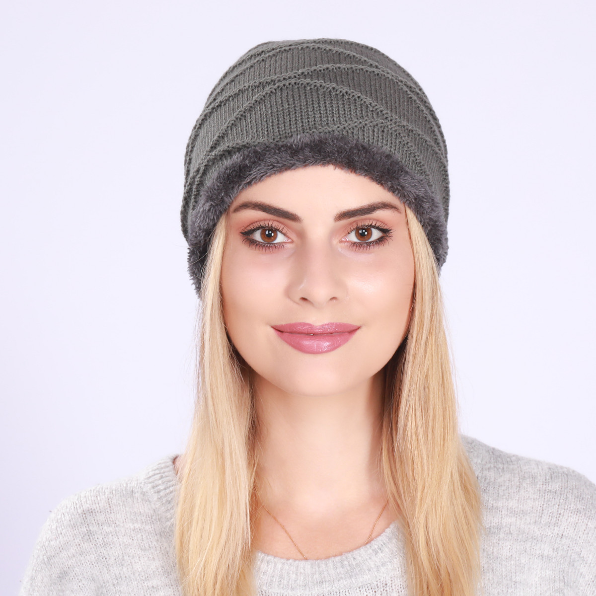 Knitted Beanie Hat For Men And Women Wool Warm Winter Hat_voghion.com