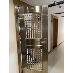 304不锈钢入户防盗单门加装门通风透气适用出租房家用进户门