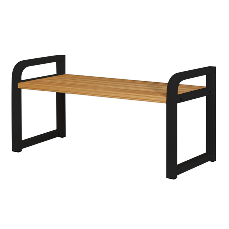 Encimera cocina estante en capas escritorio estante de almacenamiento de doble capa gabinete de almacenamiento multifuncional tablero de partición estante de condimento